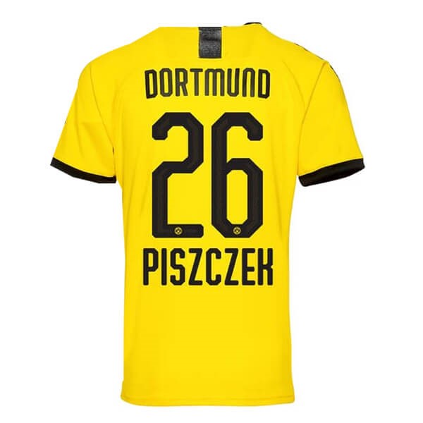 Tailandia Replicas Camiseta Borussia Dortmund NO.26 Piszczek 1ª 2019/20 Amarillo
